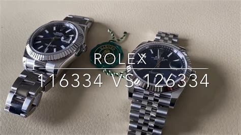 ss datejust rolex|Rolex 116334 vs 126334.